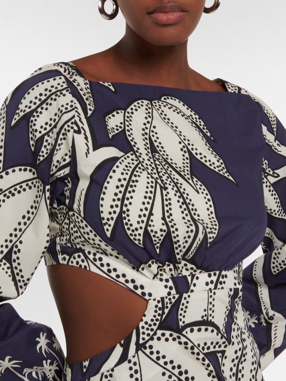 Johanna Ortiz Holistic Jungle Embroidered Midi Dress NWT Size 6 - Picture 4 of 16